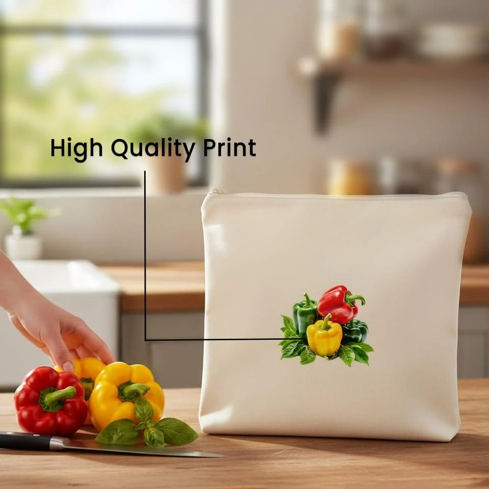 Washable Cotton Produce Storage Bags Reusable Vegetable Bags Pack of 10